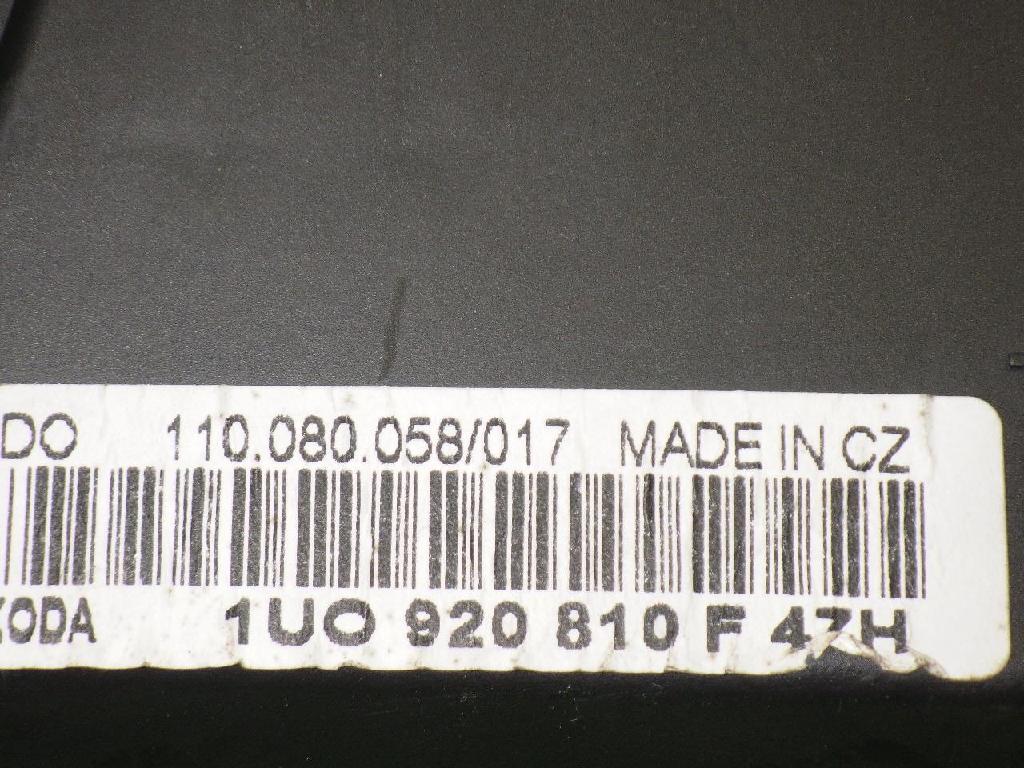 Kombiinstrumente Tacho SKODA OCTAVIA I Combi (1U5) 1.9 TDI 1U0920810F Bild Kombiinstrumente Tacho SKODA OCTAVIA I Combi (1U5) 1.9 TDI 1U0920810F