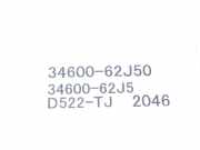 Uhr SUZUKI SWIFT III (MZ, EZ) 1.6 34600-62J50