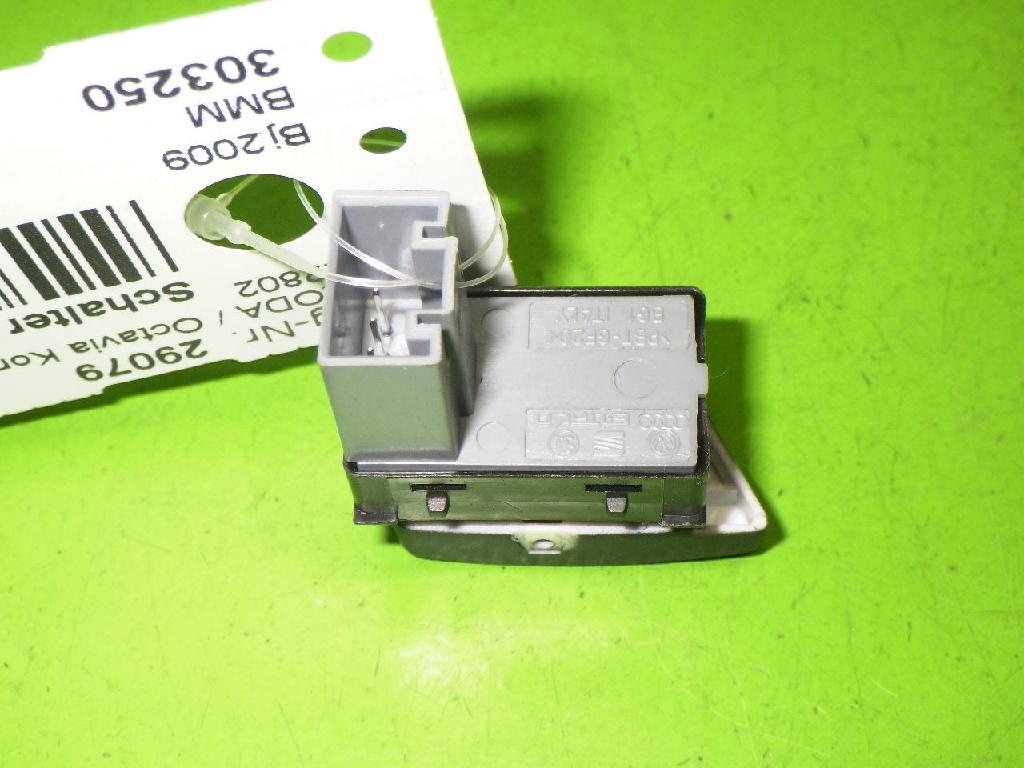 Schalter Fensterheber Tür vorne rechts SKODA OCTAVIA II Combi (1Z5) 2.0 TDI 1Z0959856 Bild Schalter Fensterheber Tür vorne rechts SKODA OCTAVIA II Combi (1Z5) 2.0 TDI 1Z0959856
