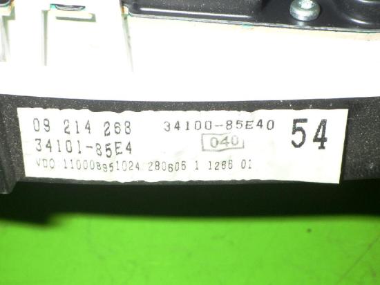 Kombiinstrumente Tacho OPEL AGILA (A) (H00) 1.3 CDTI (F68) 09214268 Bild Kombiinstrumente Tacho OPEL AGILA (A) (H00) 1.3 CDTI (F68) 09214268
