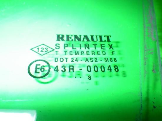Türscheibe vorne links RENAULT MEGANE Scenic (JA0/1_) 2.0 i (JA0G) Bild Türscheibe vorne links RENAULT MEGANE Scenic (JA0/1_) 2.0 i (JA0G)