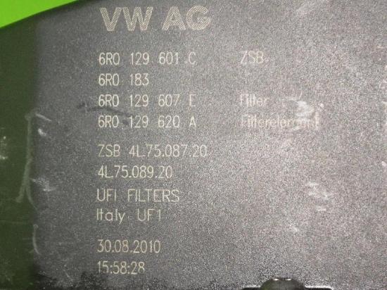 Luftfilter SKODA ROOMSTER (5J) 1.6 TDI 6R0129601C Bild Luftfilter SKODA ROOMSTER (5J) 1.6 TDI 6R0129601C