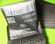 Sicherheitsgurt hinten rechts OPEL MERIVA B 1.4 13307289