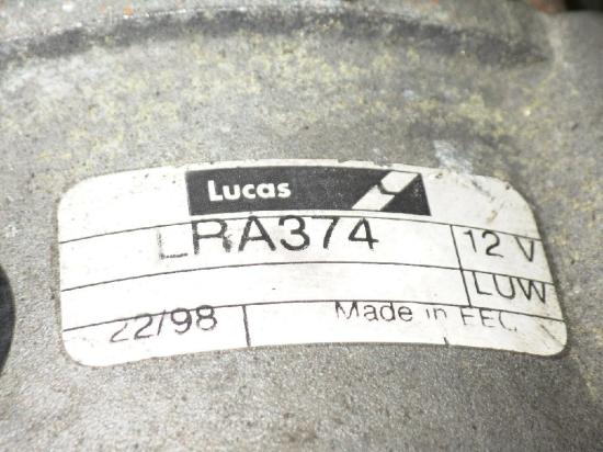 Lichtmaschine FORD SIERRA Kombi (BNG) 1.8 LRA374 Bild Lichtmaschine FORD SIERRA Kombi (BNG) 1.8 LRA374