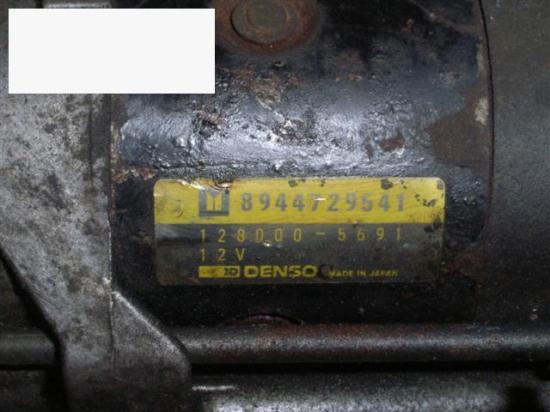 Anlasser ISUZU GEMINI (JT) 1.6 GTI 16V 8944729541 Bild Anlasser ISUZU GEMINI (JT) 1.6 GTI 16V 8944729541