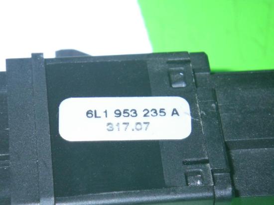 Schalter Warnblinkanlage SEAT IBIZA III (6L1) 1.4 16V 6L1953235A Bild Schalter Warnblinkanlage SEAT IBIZA III (6L1) 1.4 16V 6L1953235A