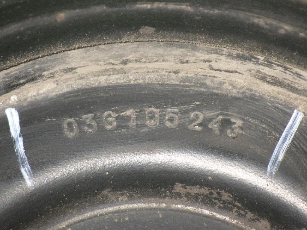 Riemenscheibe Kurbelwelle AUDI (NSU) A3 Sportback (8PA) 2.0 TDI 03G105243 Bild Riemenscheibe Kurbelwelle AUDI (NSU) A3 Sportback (8PA) 2.0 TDI 03G105243