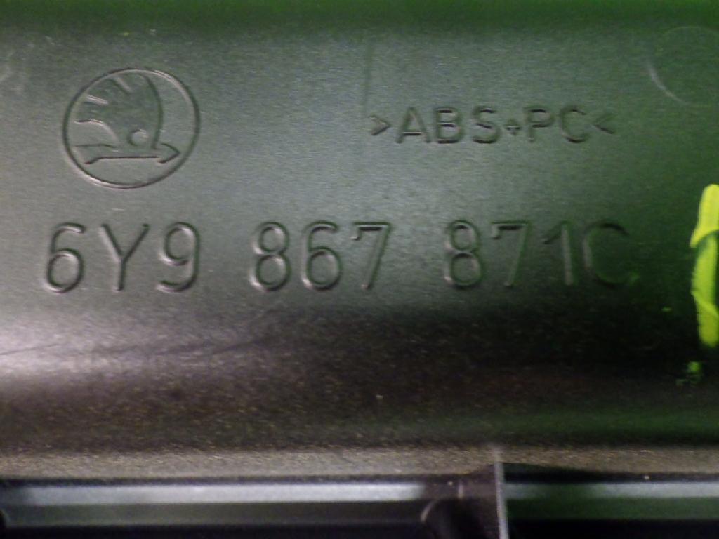 Abdeckfaltrollo Laderaum SKODA FABIA Combi (6Y5) 1.4 16V 6Y9867871C