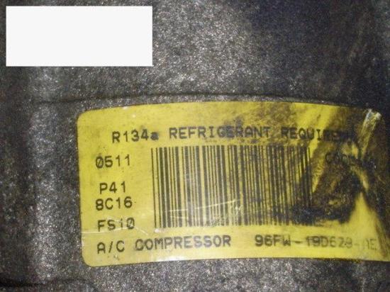 Klimakompressor FORD KA (RB_) 1.3 i 96FW19D629AE Bild Klimakompressor FORD KA (RB_) 1.3 i 96FW19D629AE