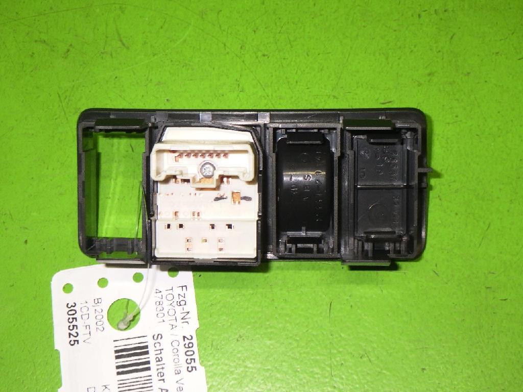 Schalter Au?enspiegel TOYOTA COROLLA Verso (_E12_) 2.0 D-4D (CDE120_) 8487202050 Bild Schalter Au?enspiegel TOYOTA COROLLA Verso (_E12_) 2.0 D-4D (CDE120_) 8487202050