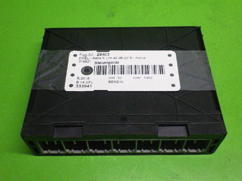 Steuergerät OPEL ASTRA K (B16) 1.4 Turbo (68) F00HJ01399 Bild Steuergerät OPEL ASTRA K (B16) 1.4 Turbo (68) F00HJ01399