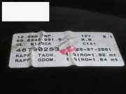 Kombiinstrumente Tacho FIAT MAREA Weekend (185) 1.9 JTD 110 46790253