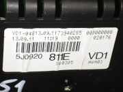 Kombiinstrumente Tacho SKODA FABIA 1.2 TSI 5J0920811E