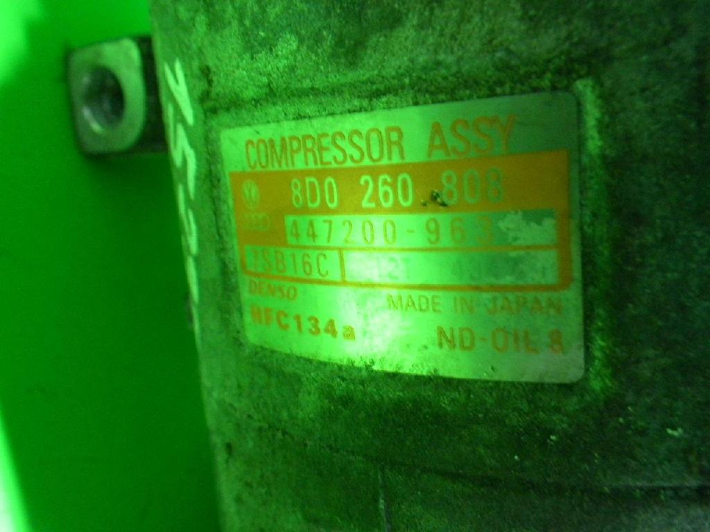 Klimakompressor VW PASSAT Variant (3B5) 1.9 TDI 447200963 Bild Klimakompressor VW PASSAT Variant (3B5) 1.9 TDI 447200963