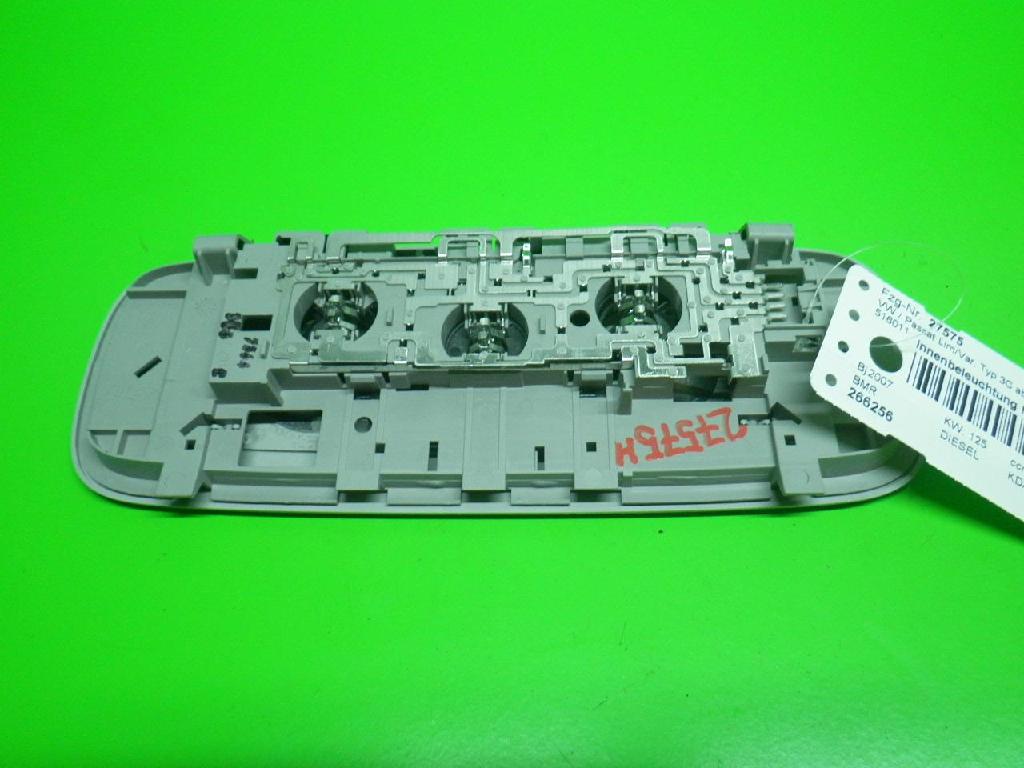 Innenbeleuchtung hinten VW PASSAT (3C2) 2.0 TDI 3C0947291D Bild Innenbeleuchtung hinten VW PASSAT (3C2) 2.0 TDI 3C0947291D