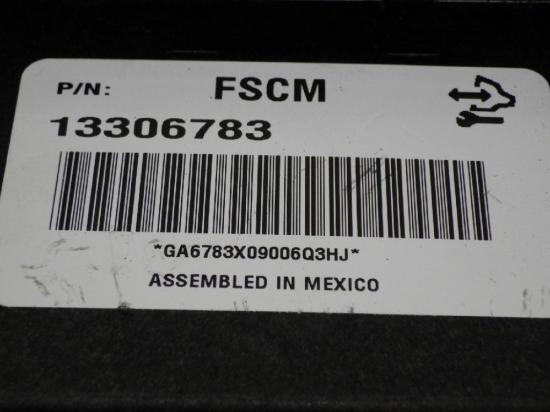 Steuerger?t Kraftstoffzufuhr OPEL INSIGNIA Stufenheck 2.0 Turbo 4x4 13306783 Bild Steuerger?t Kraftstoffzufuhr OPEL INSIGNIA Stufenheck 2.0 Turbo 4x4 13306783