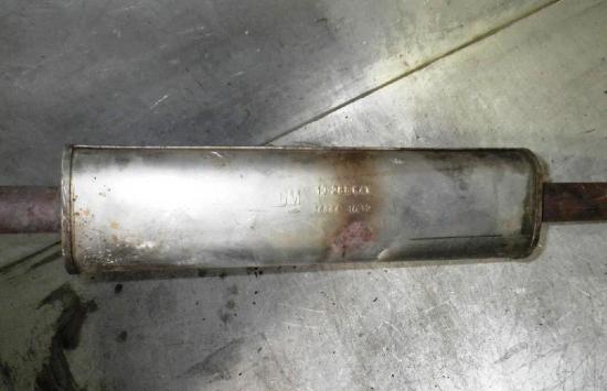 Auspufftopf Mitte OPEL MERIVA B 1.4 13288841 Bild Auspufftopf Mitte OPEL MERIVA B 1.4 13288841