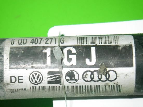 Gelenkwelle Antriebswelle vorne links SKODA ROOMSTER (5J) 1.6 6QD407271G Bild Gelenkwelle Antriebswelle vorne links SKODA ROOMSTER (5J) 1.6 6QD407271G