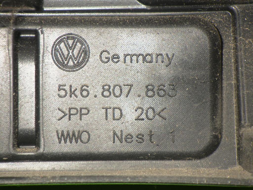Halter Sto?f?nger hinten VW GOLF VI (5K1) 2.0 TDI 5K6807863 Bild Halter Sto?f?nger hinten VW GOLF VI (5K1) 2.0 TDI 5K6807863