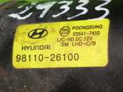 Wischermotor vorne HYUNDAI SANTA F? I (SM) 2.0 CRDi 4x4 98110-26100