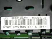 Kombiinstrumente Tacho SKODA FABIA I Combi (6Y5) 1.4 16V 6Y0920871L