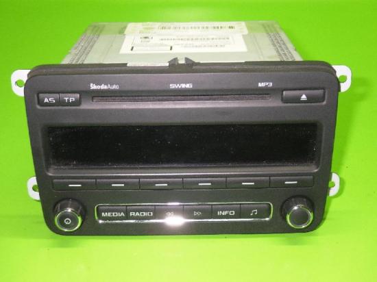 CD-Radio SKODA ROOMSTER (5J) 1.6 TDI 5J0035161C Bild CD-Radio SKODA ROOMSTER (5J) 1.6 TDI 5J0035161C