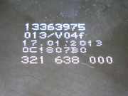 Regulierelement Klima OPEL ADAM 1.4 13363975