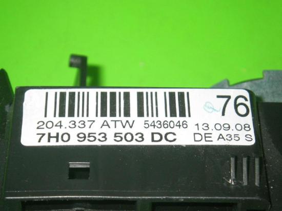 Kombischalter Blinkerschalter Wischerschalter SKODA ROOMSTER (5J) 1.6 7H0953503DC Bild Kombischalter Blinkerschalter Wischerschalter SKODA ROOMSTER (5J) 1.6 7H0953503DC