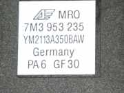 Schalter Warnblinkanlage VW SHARAN (7M8, 7M9, 7M6) 2.0 TDI 7M3953235