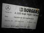 Verkleidung Hecktür MERCEDES-BENZ C-KLASSE (W203) C 200 Kompressor (203.042) A2036941625