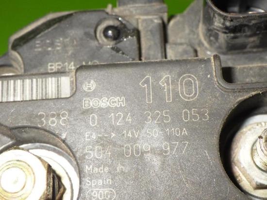 Lichtmaschine IVECO DAILY III Pritsche/Fahrgestell 35 C 12 , 35 S 12 (AEKA14A1, AEKA14AA, AEKA64A1,... 0124325053 Bild Lichtmaschine IVECO DAILY III Pritsche/Fahrgestell 35 C 12 , 35 S 12 (AEKA14A1, AEKA14AA, AEKA64A1,... 0124325053