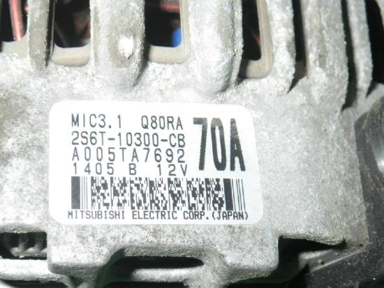 Lichtmaschine FORD FUSION (JU_) 1.25 2S6T10300CB Bild Lichtmaschine FORD FUSION (JU_) 1.25 2S6T10300CB