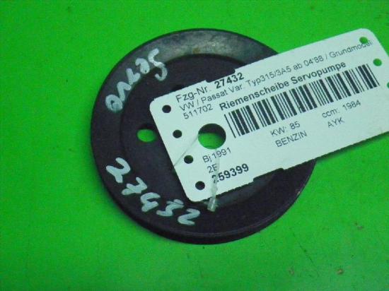 Riemenscheibe Servopumpe VW PASSAT Variant (3A5, 35I) 2.0 027145255 Bild Riemenscheibe Servopumpe VW PASSAT Variant (3A5, 35I) 2.0 027145255