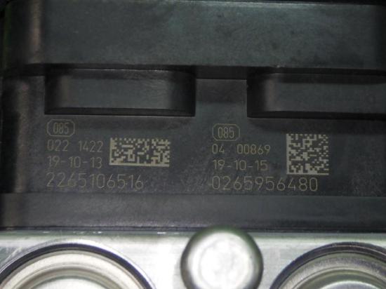 ABS Hydroaggregat FIAT TIPO Schr?gheck (357_) 1.4 0265292904 Bild ABS Hydroaggregat FIAT TIPO Schr?gheck (357_) 1.4 0265292904