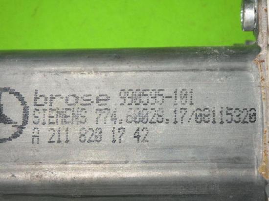 Fensterhebermotor Tür vorne rechts MERCEDES-BENZ C-KLASSE T-Model (S203) C 220 CDI (203.208) 774.60028.17 Bild Fensterhebermotor Tür vorne rechts MERCEDES-BENZ C-KLASSE T-Model (S203) C 220 CDI (203.208) 774.60028.17