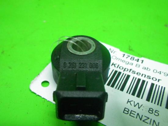 Klopfsensor OPEL OMEGA B (25_, 26_, 27_) 2.0 0261231006 Bild Klopfsensor OPEL OMEGA B (25_, 26_, 27_) 2.0 0261231006