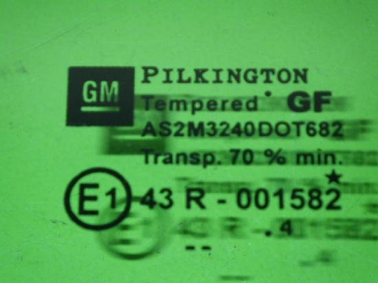 T?rscheibe vorne links OPEL ASTRA H (A04) 1.7 CDTI Bild T?rscheibe vorne links OPEL ASTRA H (A04) 1.7 CDTI