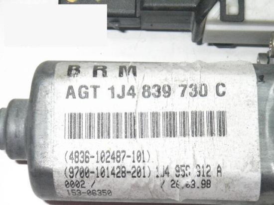 Fensterhebermotor Tür hinten rechts VW GOLF IV (1J1) 1.9 TDI 1J4837730C Bild Fensterhebermotor Tür hinten rechts VW GOLF IV (1J1) 1.9 TDI 1J4837730C