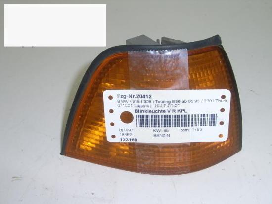 Blinkleuchte vorne rechts BMW 3 Touring (E36) 318 i 82199403096 Bild Blinkleuchte vorne rechts BMW 3 Touring (E36) 318 i 82199403096
