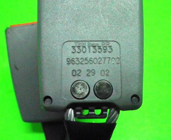 Sicherheits-Gurtpeitsche hinten links/hinten Mitte CITROEN C5 I Break (DE_) 2.0 16V (DERFNF, DERFNC, RERFNC) 963256027702 Bild Sicherheits-Gurtpeitsche hinten links/hinten Mitte CITROEN C5 I Break (DE_) 2.0 16V (DERFNF, DERFNC, RERFNC) 963256027702