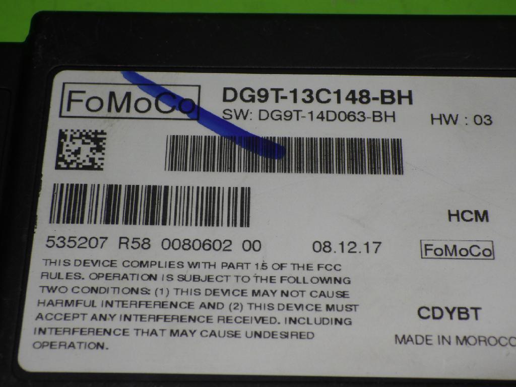 Steuerger?t Niveauausgleich FORD MONDEO V Stufenheck 2.0 Hybrid DG9T13C148BH Bild Steuerger?t Niveauausgleich FORD MONDEO V Stufenheck 2.0 Hybrid DG9T13C148BH