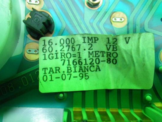 Kombiinstrumente Tacho LANCIA DEDRA SW (835) 1.6 (835EB) 16.000IMP Bild Kombiinstrumente Tacho LANCIA DEDRA SW (835) 1.6 (835EB) 16.000IMP