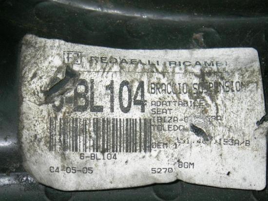 Querlenker vorne links SEAT IBIZA II (6K1) 1.4 i Bild Querlenker vorne links SEAT IBIZA II (6K1) 1.4 i