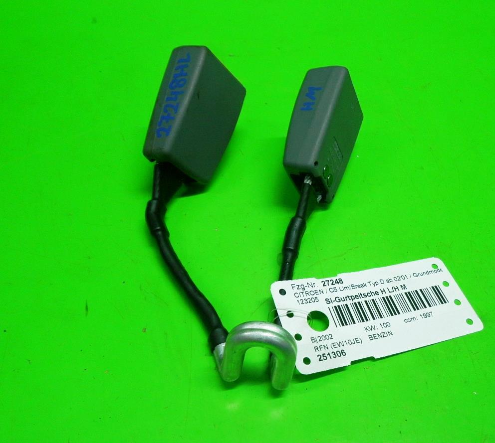 Sicherheits-Gurtpeitsche hinten links/hinten Mitte CITROEN C5 I Break (DE_) 2.0 16V (DERFNF, DERFNC, RERFNC) 963256027702 Bild Sicherheits-Gurtpeitsche hinten links/hinten Mitte CITROEN C5 I Break (DE_) 2.0 16V (DERFNF, DERFNC, RERFNC) 963256027702