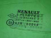 Türscheibe hinten rechts RENAULT SCÉNIC I Großraumlimousine (JA0/1_) 1.9 dCi (JA05, JA1F)