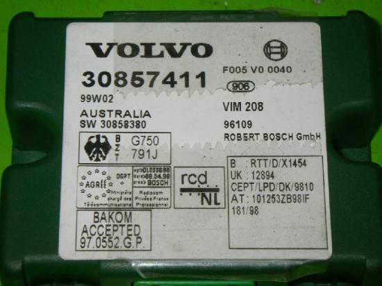 Steuerger?t Wegfahrsperre VOLVO V40 Kombi (VW) 1.8 i F005V00040 Bild Steuerger?t Wegfahrsperre VOLVO V40 Kombi (VW) 1.8 i F005V00040