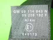 Sicherheitsgurt hinten links OPEL CORSA C (X01) 1.0 (F08, F68) 33003595