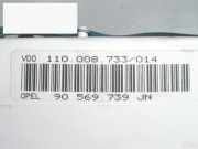 Kombiinstrumente Tacho OPEL VECTRA B Caravan (31_) 2.0 DTI 16V 90 569 739JN
