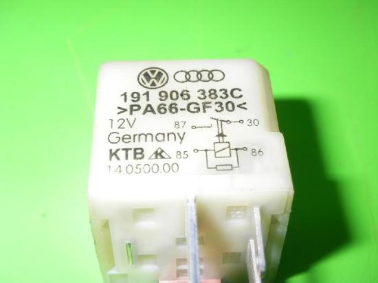 Relais Kraftstoffpumpe SEAT AROSA (6H) 1.0 191906383C Bild Relais Kraftstoffpumpe SEAT AROSA (6H) 1.0 191906383C