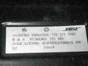 Subwoofer Lautsprecher LANCIA LYBRA SW (839BX) 2.4 JTD (839BXE1A)